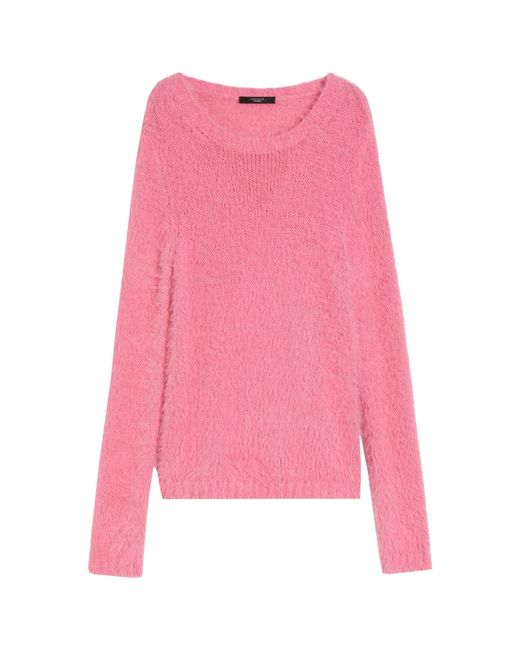 Weekend by Maxmara Pink Arsenio Crewneck Jumper