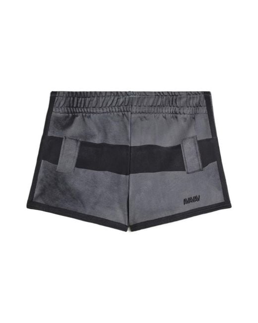 Adidas Originals Gray X Avavav Trefoil Shorts