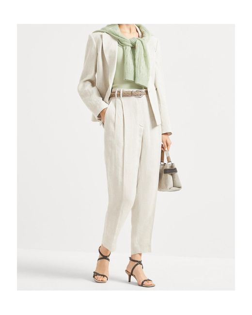 Brunello Cucinelli Multicolor Crewneck Knitted Sweater