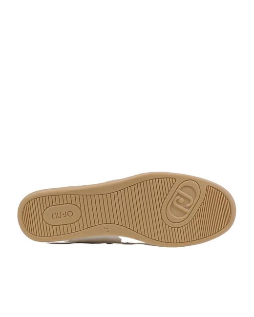 Liu Jo White Tassel Flat Loafers