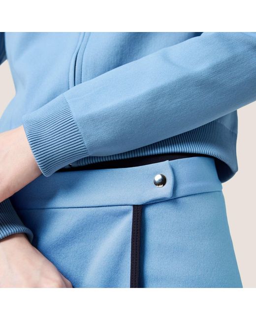 Miu Miu Blue Technical Yarn Skirt