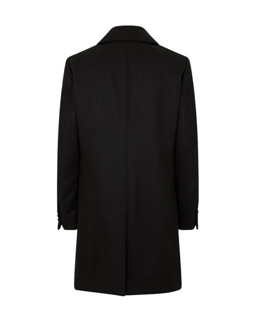 Boss Black Solid Color Loose Coat for men