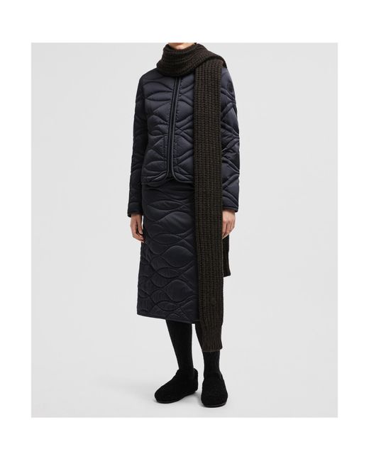 Moncler Blue Pyrope Short Down Jacket