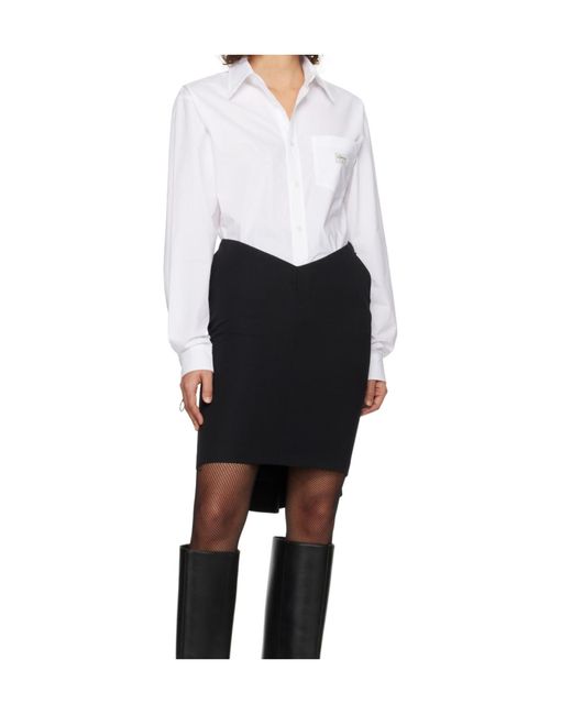Coperni White Body Poplin Shirt