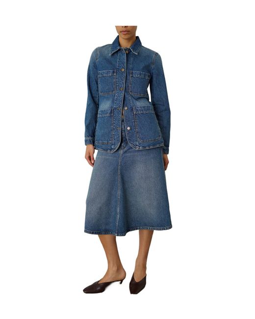 Soeur Blue Denim Jacket