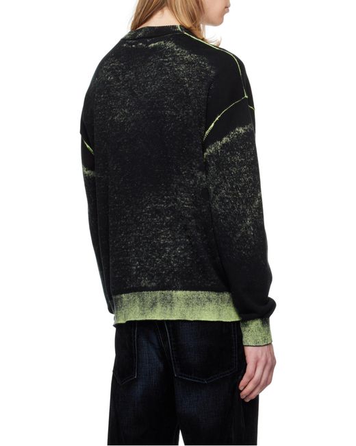 DIESEL Black K-Belez Sweatshirt for men
