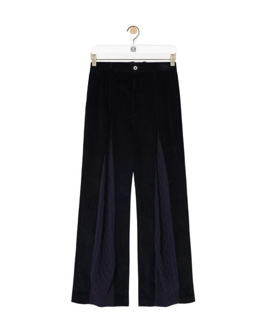 Loewe Black Belt Loop Casual Pants for men