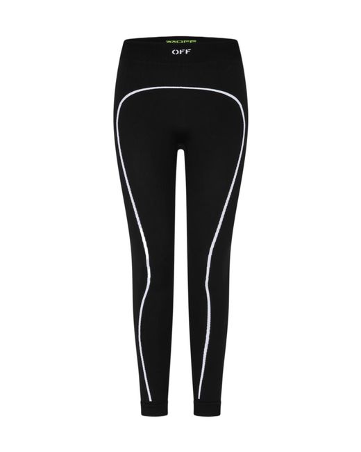 Off-White c/o Virgil Abloh Black Seamless Leggings