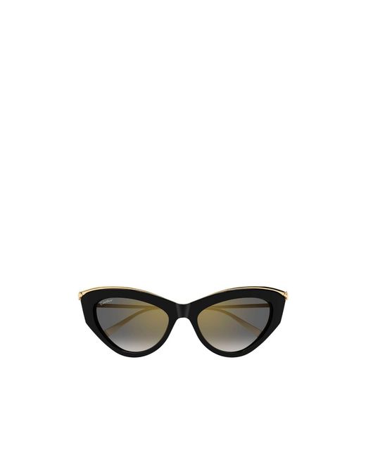 Cartier Multicolor Cat-Eye Metal Detail Sunglasses for men