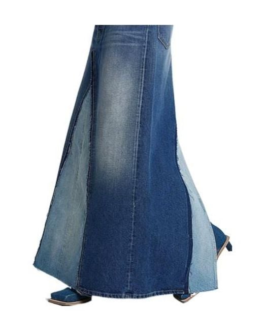 Maison Margiela Blue Dark Wash Denim Skirt