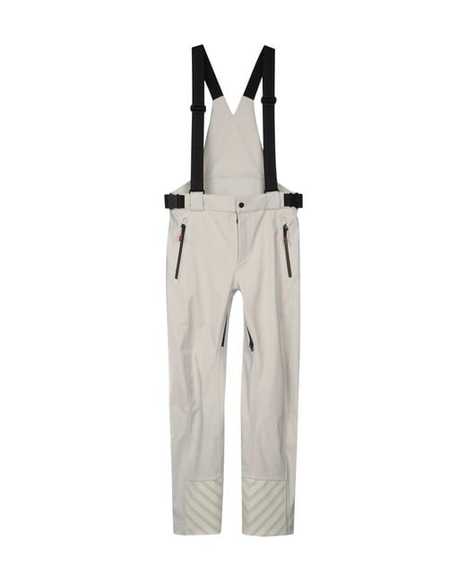Loro Piana White Bia Salopettes for men