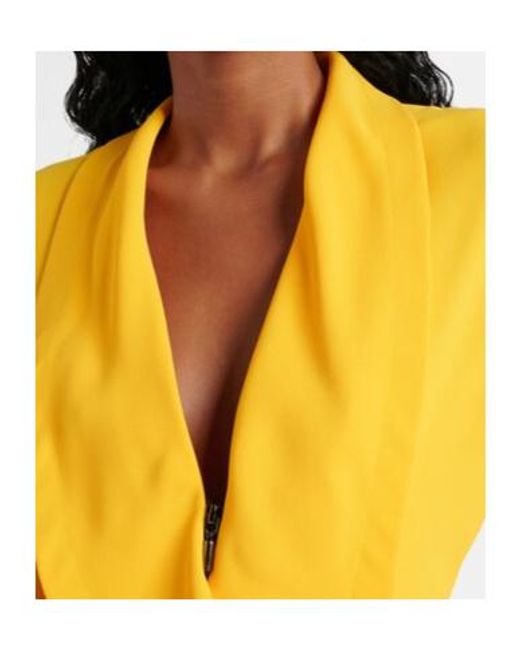 Maticevski Yellow Jupiter Draped Gown