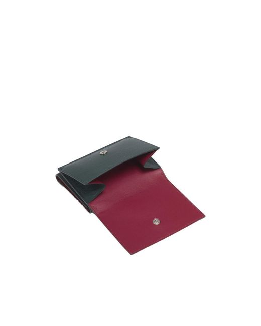 Marni Green Foldable Wallet for men