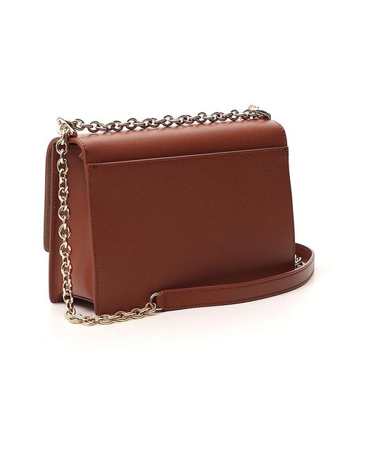 Furla Brown 1927 Small Crossbody Bag