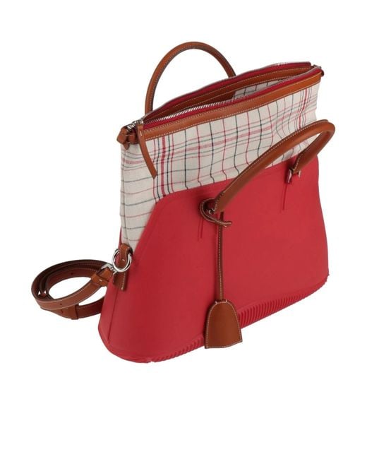 Maison Margiela Red The Big Tote Bag