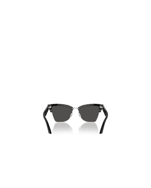 Jimmy Choo Black Eyewear Maxime Butterfly Frame Sunglasses
