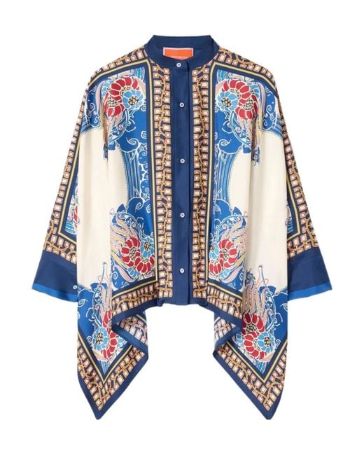 LaDoubleJ Blue "Foulard" Shirt