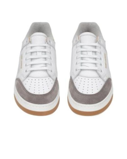 Saint Laurent White Sneakers Sl/61