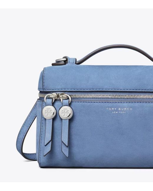 Tory Burch Blue Romy Slim Handbag