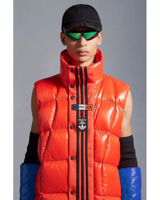 Moncler Black Gabardine Baseball Cap for men