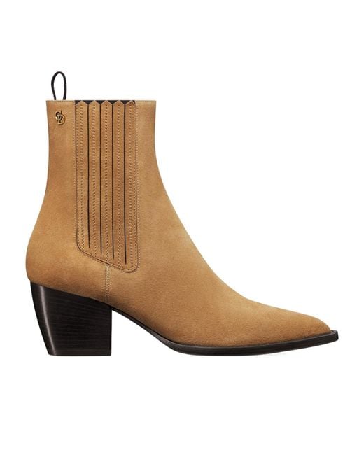 Dior Brown Wild Heeled Ankle Boot