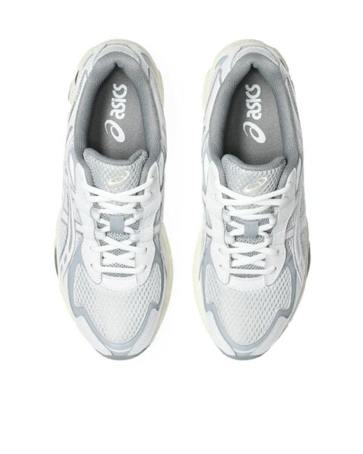Asics White Gel-Nyc 2055 Mesh-Detail Sneakers for men