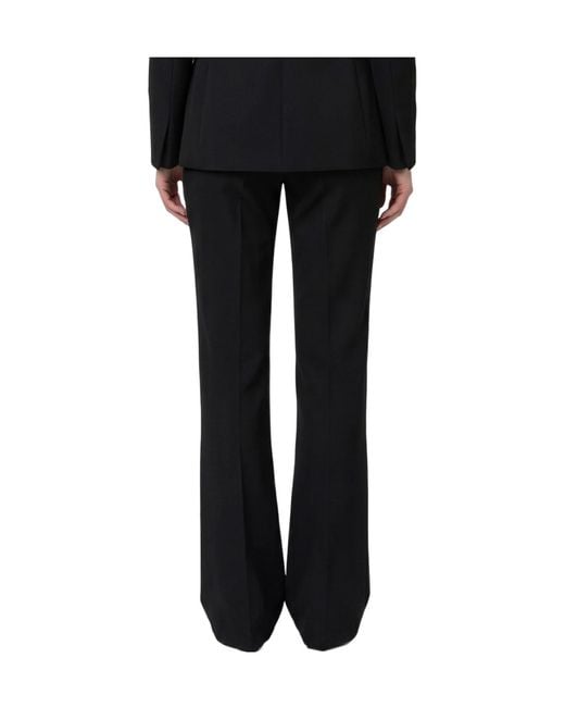 The Attico Black The Sash Detail Tuxedo Pants