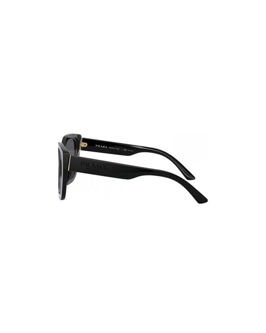 Prada Multicolor Logo Cat Eye Frame Sunglasses