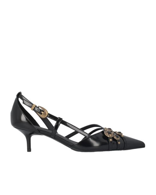 Pinko Black Gloria Slingback Pumps