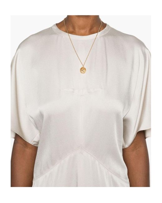 Isabel Marant White Keany Midi Dress