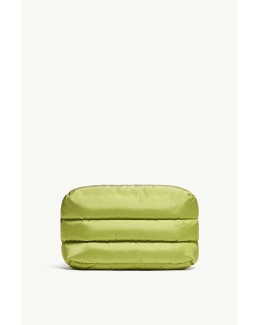 Moncler Green Caradoc Quilted Beauty Case
