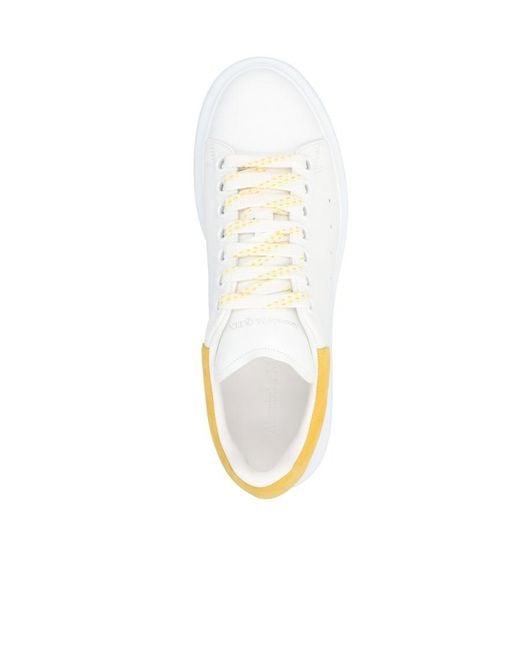 McQueen White Classic Low-Top Sneakers