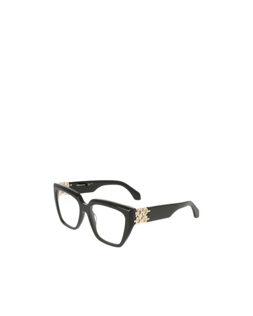 Ferragamo White Optical Glasses