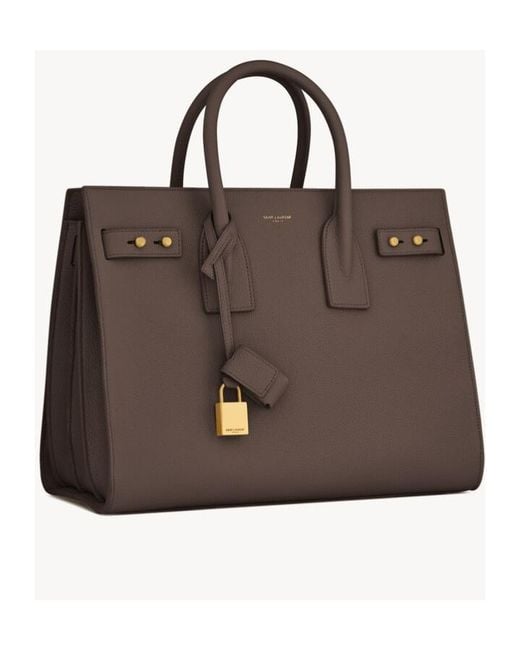 Saint Laurent Brown Bag Sac De Jour Small