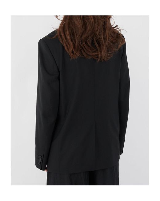 Comme des Garçons Black Round Collar Jacket