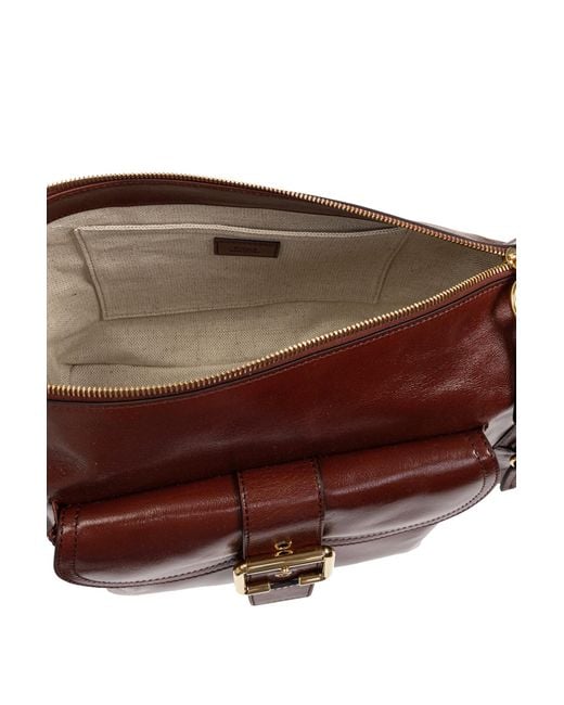 Chloé Brown Medium Camera Handbag