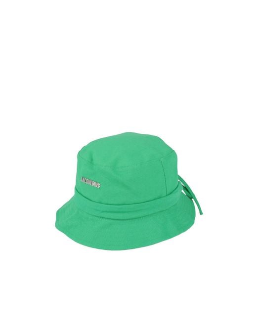 Jacquemus Green Bucket Hats