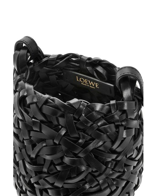 Loewe Black Small Nest Backet Bag
