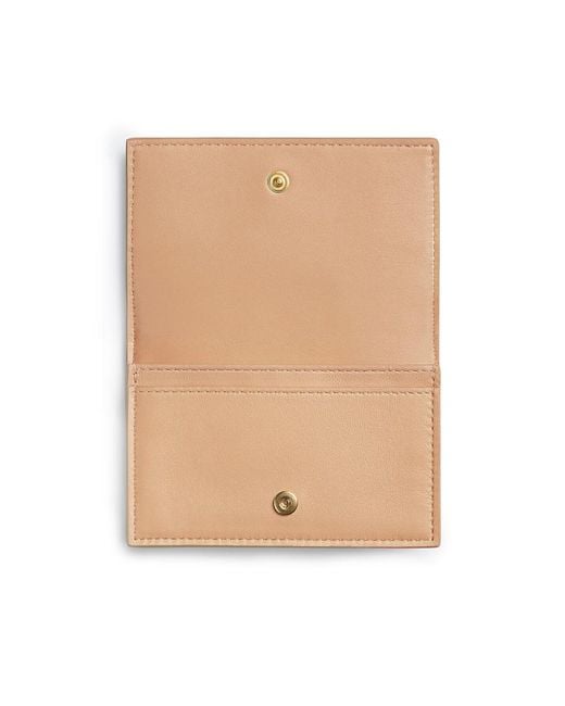 Bottega Veneta Natural Weaving Wallet