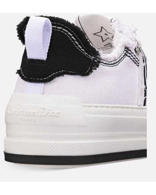 Dior White Walk'N' Platform Sneaker