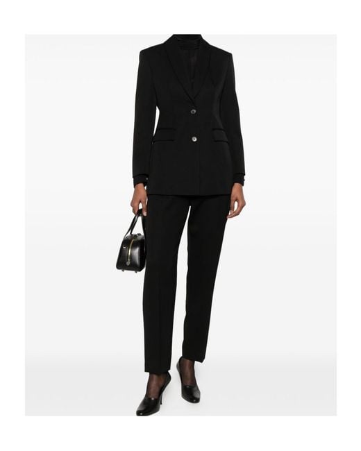 The Row Black Bettina Single-Breasted Blazer