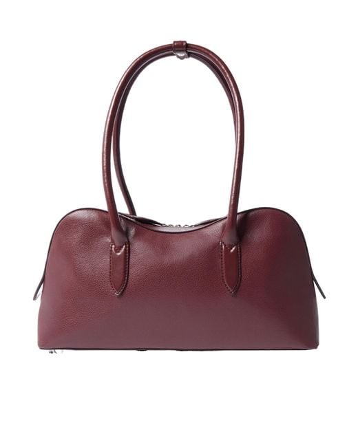 Stella McCartney Purple Stella Ryder Lock Plaque Shoulder Bag