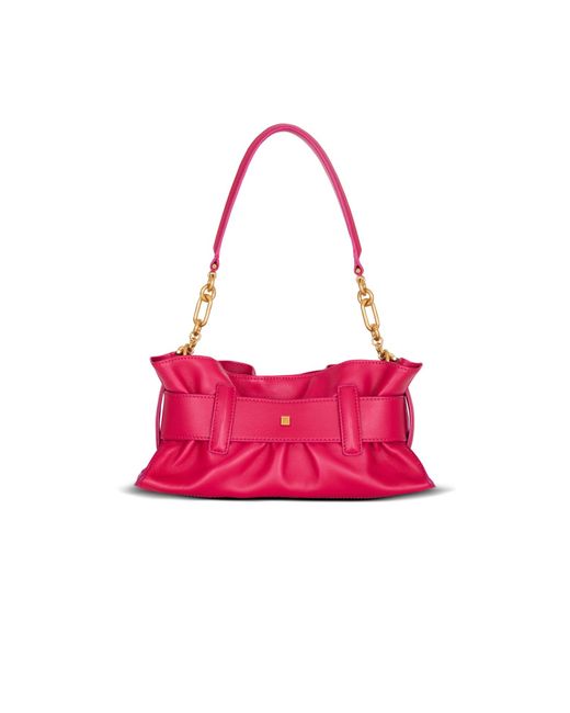 Balmain Pink Mini Anthem Shoulder Bag