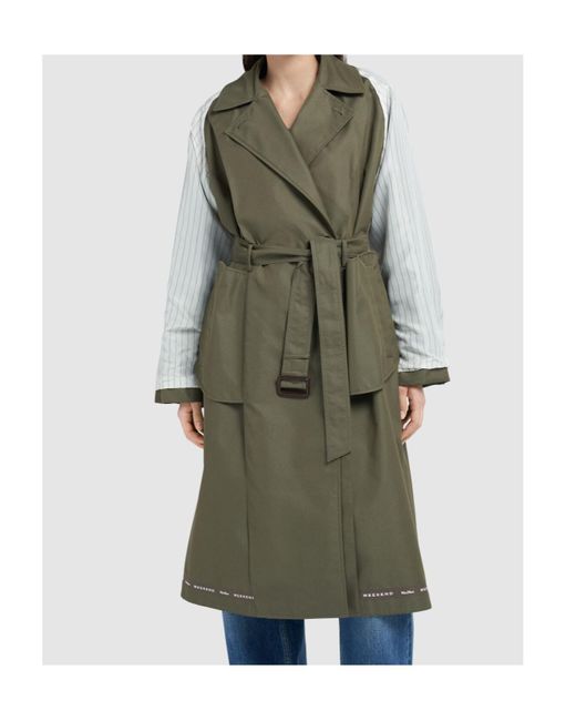 Weekend by Maxmara Green Double-Sided Windbreaker