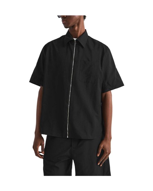 Givenchy Black Solid Color Shirt for men