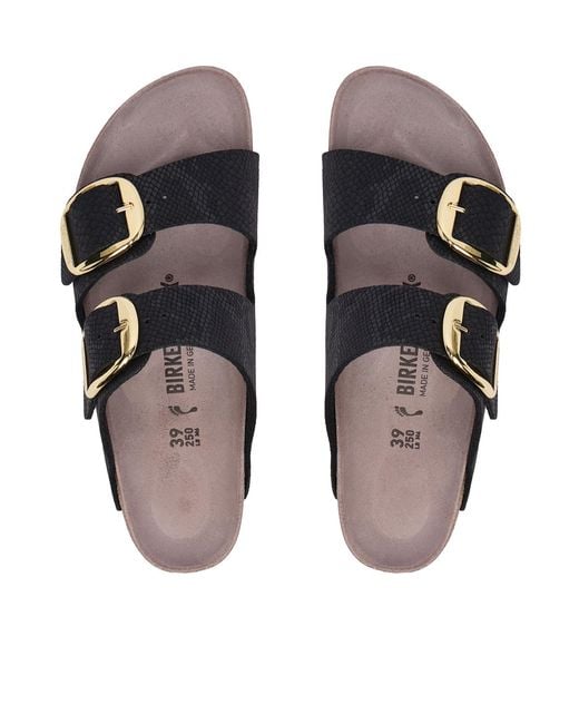 Birkenstock Black Flat Sandals