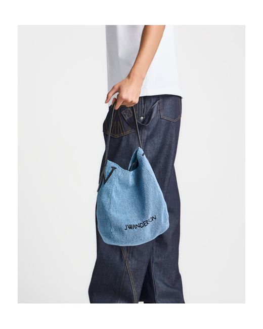 J.W. Anderson Blue Small Bulb Shoulder Bag