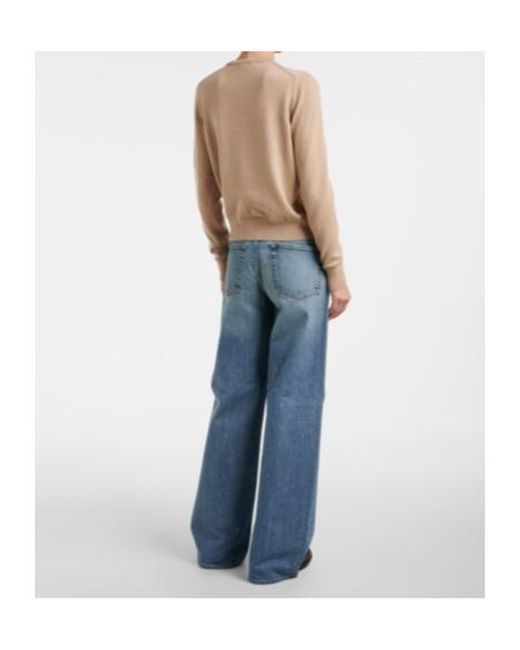 Ralph Lauren Natural Cable-Knit Cashmere Cardigan