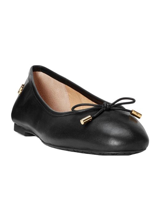 Ralph Lauren Black Ballet Flat