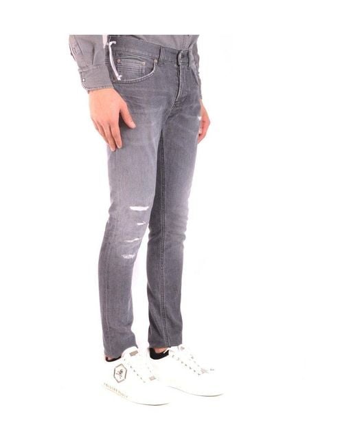 Dondup Gray Jeans for men